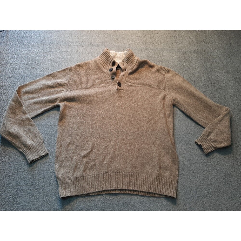 Tricots St. Raphael Sweater Womens Small S Long Sleeve Knit Tan Color pull over
